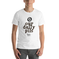 Ourt Daily Pils Classic White-Short-Sleeve Unisex T-Shirt